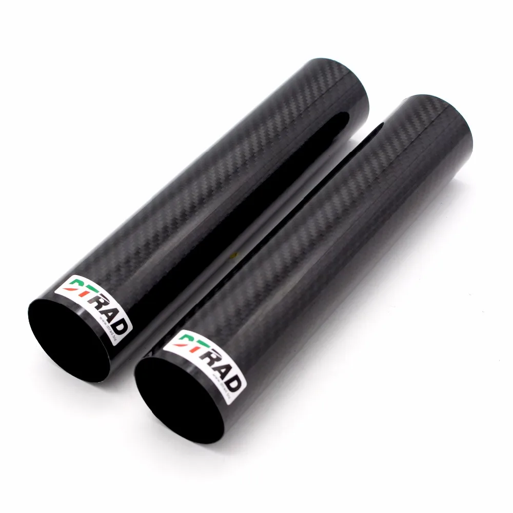 Защита вилки из углеродного волокна защитные пленки для Suzuki DR Z400SM 2004 2017 250SB 2002 2006