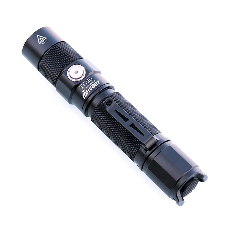 MHVAST TG20 1250 люмен EDC тактический фонарь Cree XPL светодиодный фонарь светодиодный USB фонарик холодный/нейтральный белый