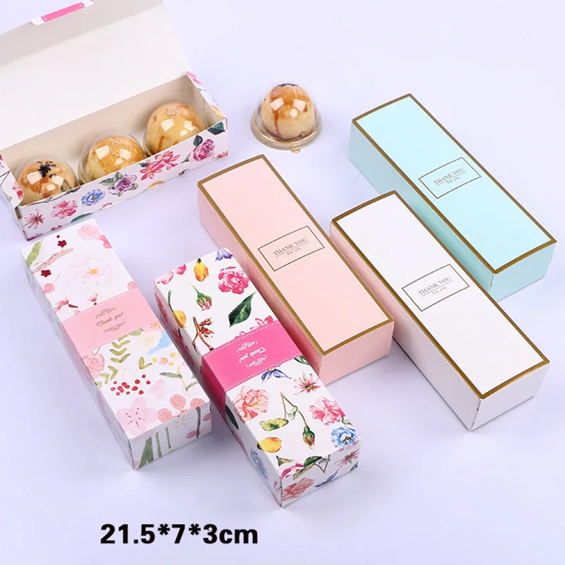 20PCS Kawaii Flamingo Gift Box Chocolate Cookie Boxes Candy Cake Marble Theme Paper Carton Birthday Party Wedding Wrapping Bags | Дом и сад