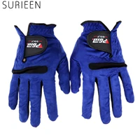 1pc golf sports mens man right left hand golf gloves sweat absorbent microfiber cloth soft breathable abrasion male gloves