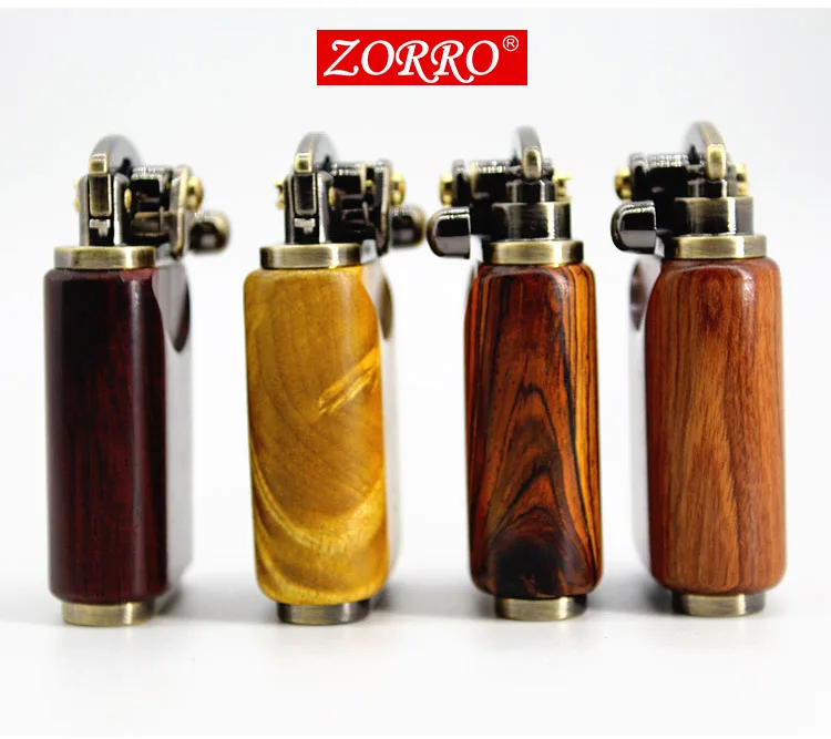 ZORRO бизнес-подарок для высококачественных сандаловых сигарет, оригинальные деревянные Аутентичные керосиновые курительные гаджеты для мужчин