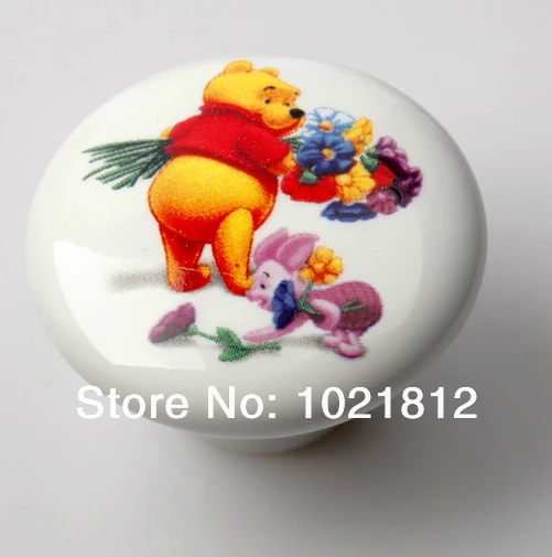 Ручки для шкафа шкаф шкафчик зеркальные керамические ручки симпатичные детские