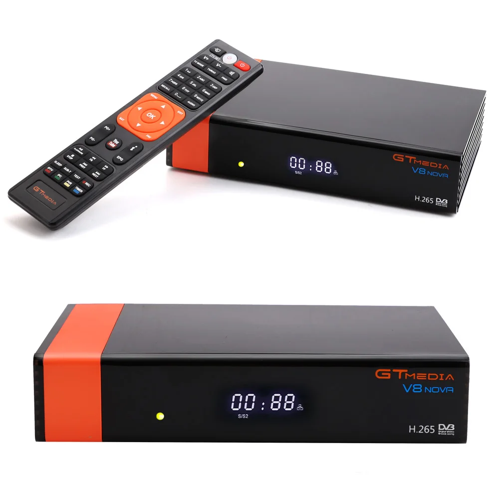GT медиа V8 NOVA H.265 DVB-S2 HD спутниковый ресивер GTMEDIA V8 USB Wifi PowerVu Cccamd Newcamd Youtube, Youporn Декодер каналов кабельного телевидения