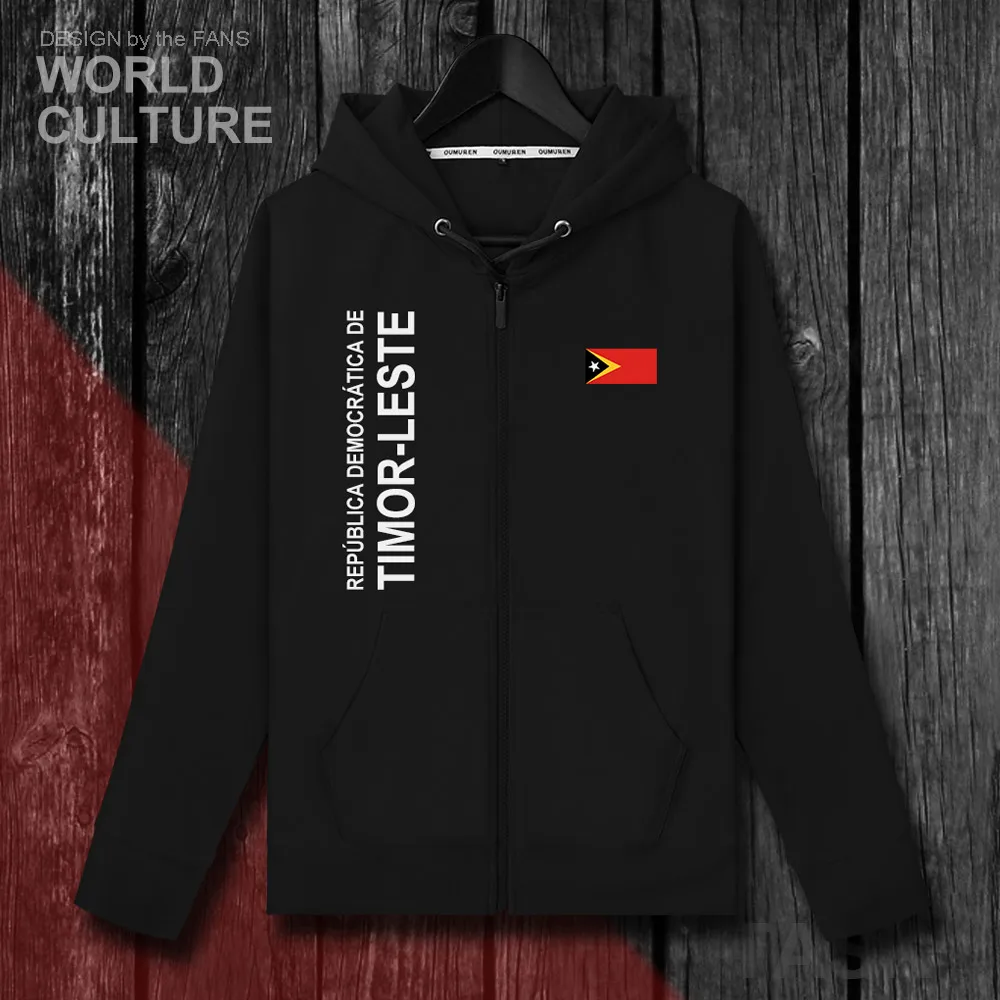 East Timor TMP Leste Tetum Timorese TL mens fleeces hoodies winter clothes men jackets and jerseys tracksuit coat | Мужская одежда
