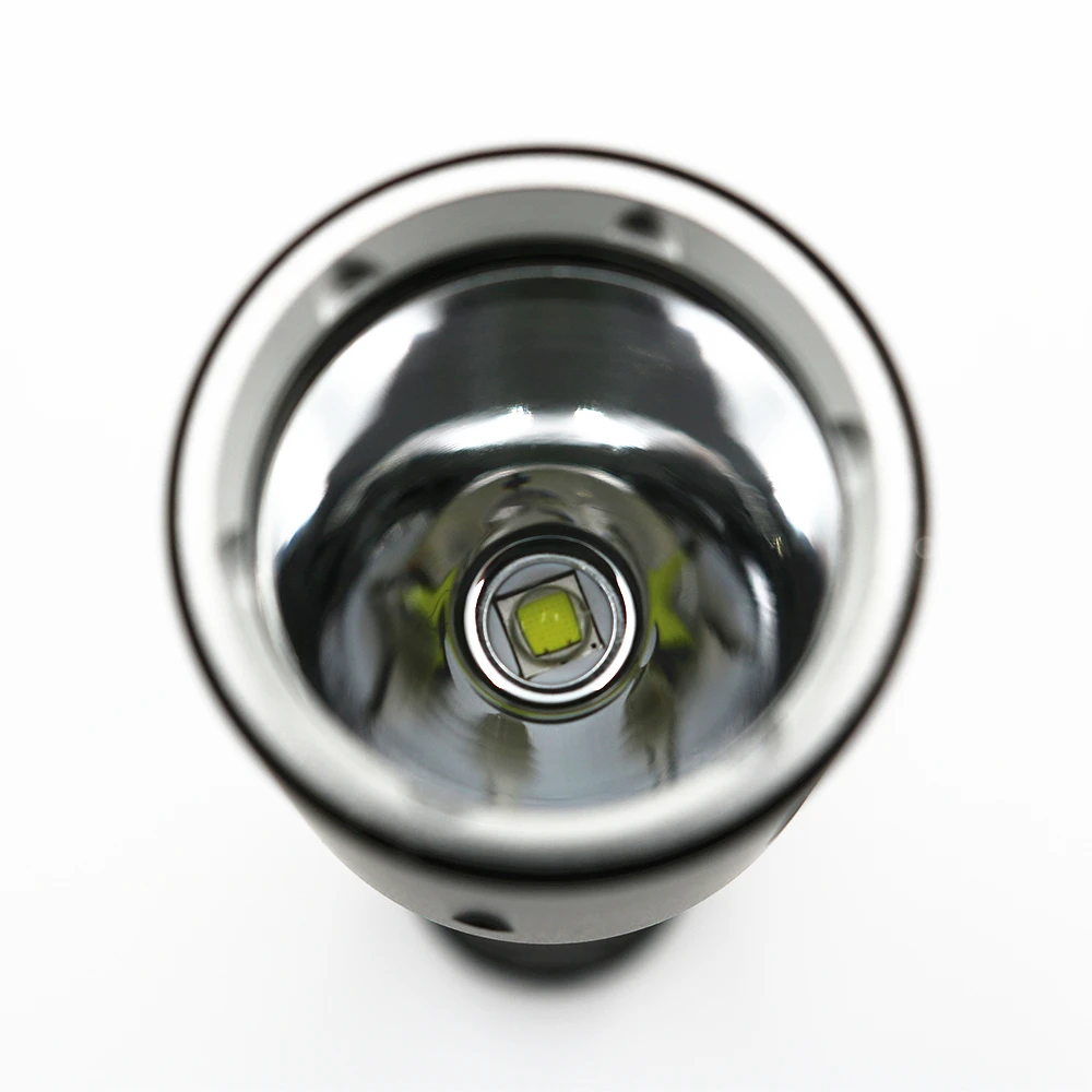 Портативный алюминиевый светодиодный фонарь для дайвинга 10 Вт L2 18650 лм подводный