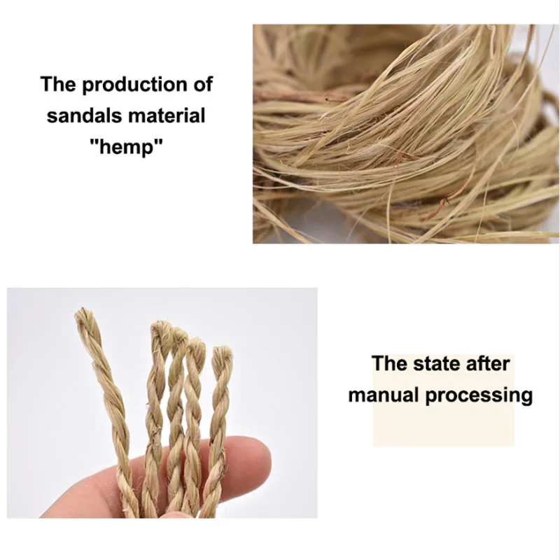 Женские шлепанцы из соломенной ткани летние легкие сандалии унисекс