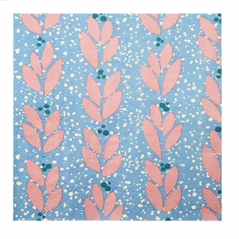 20 винтажных салфеток Рождественские салфетки носовой платок на День