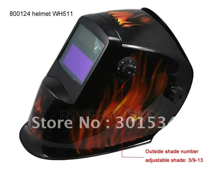 AUTO-DARKENING WELDING HELMET Li-Mi & Solar Combinatio  WH005