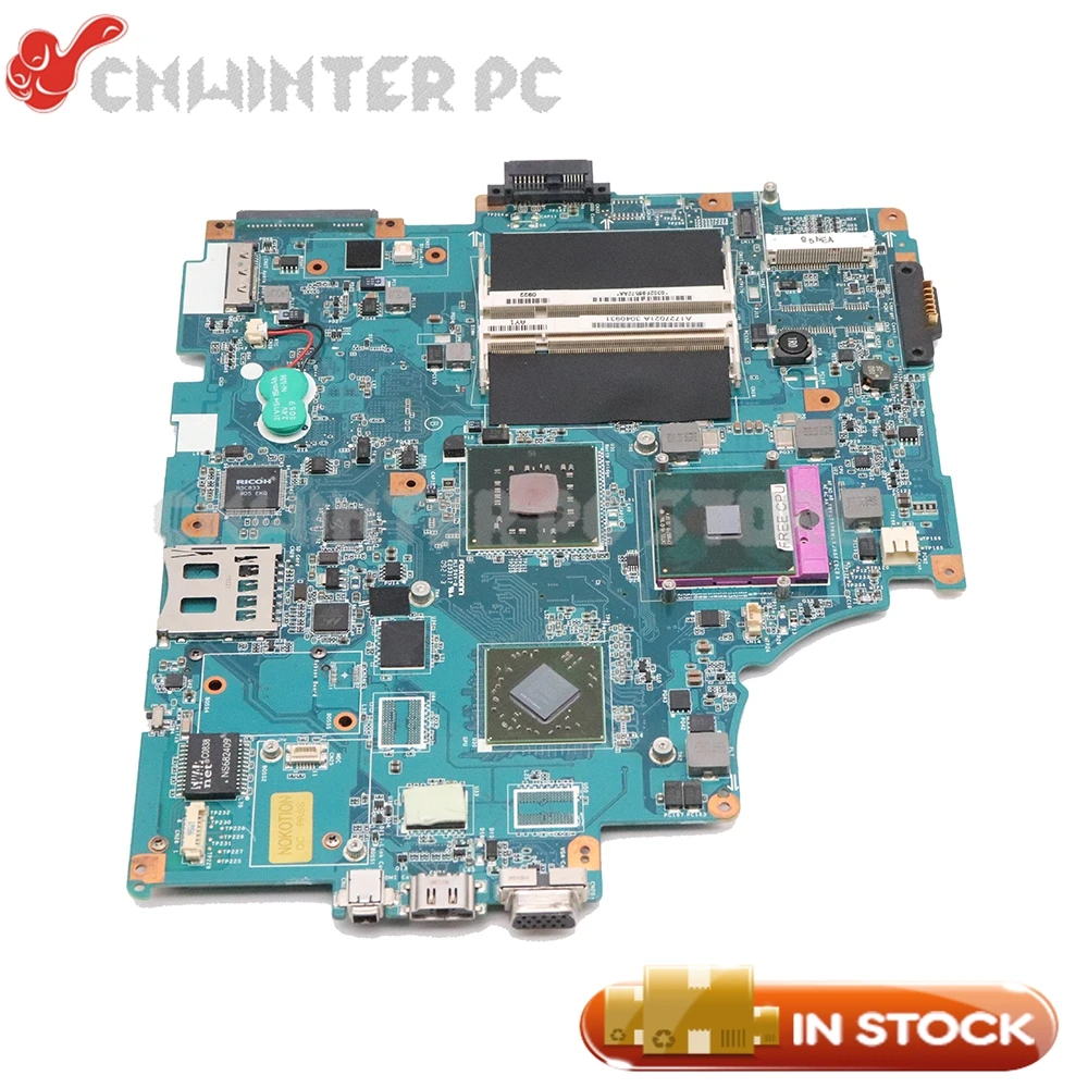 NOKOTION материнская плата для ноутбука Sony VGN NW серии M763 1P 0091J00 8010 A1727021A MBX 189 основная