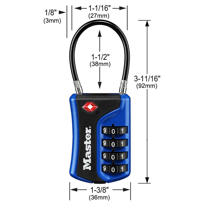 Мастер замок багажный TSA слова цифровая комбинация пароль замки для путешествий