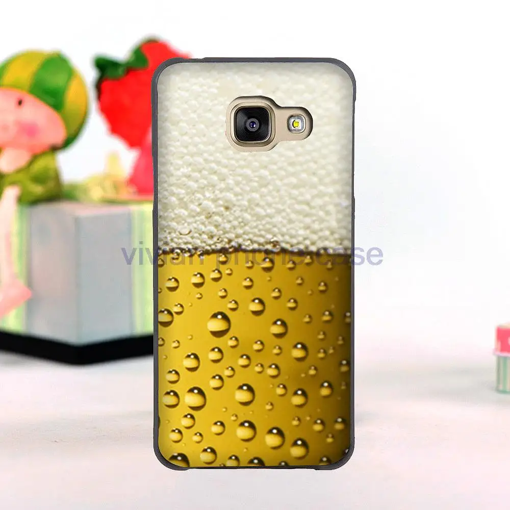A Glass of Beer Cool Summer Drink Hard Cover plastic Case for Samsung Galaxy A510 |
