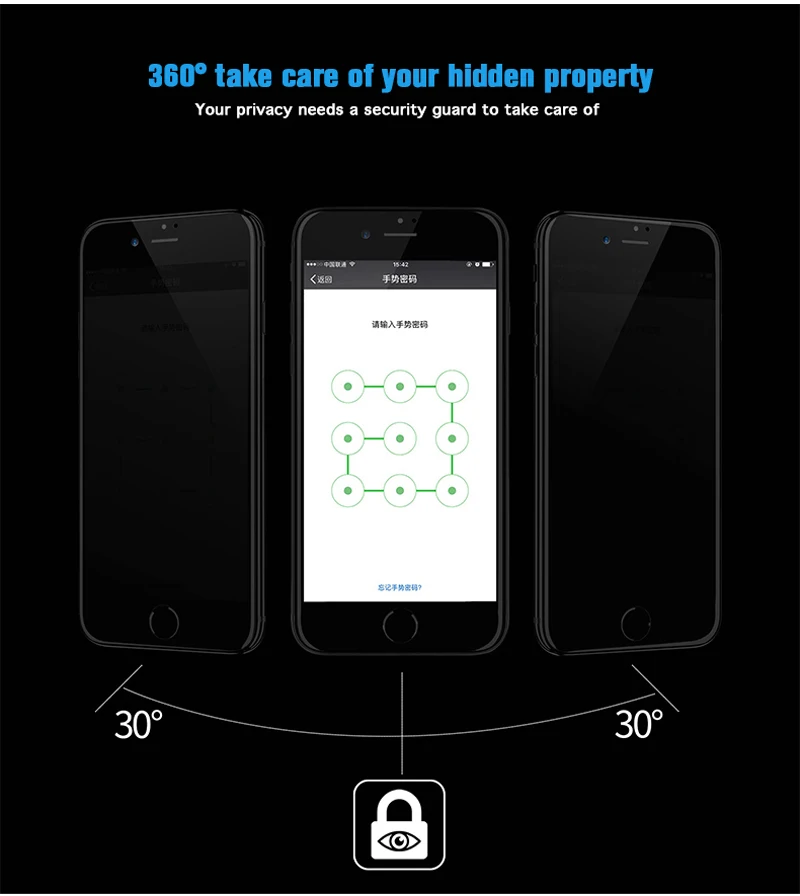 REMAX 3D Anti-Privacy Full Cover Закаленное стекло Защитная пленка для iPhone 7 8 Plus изогнутая