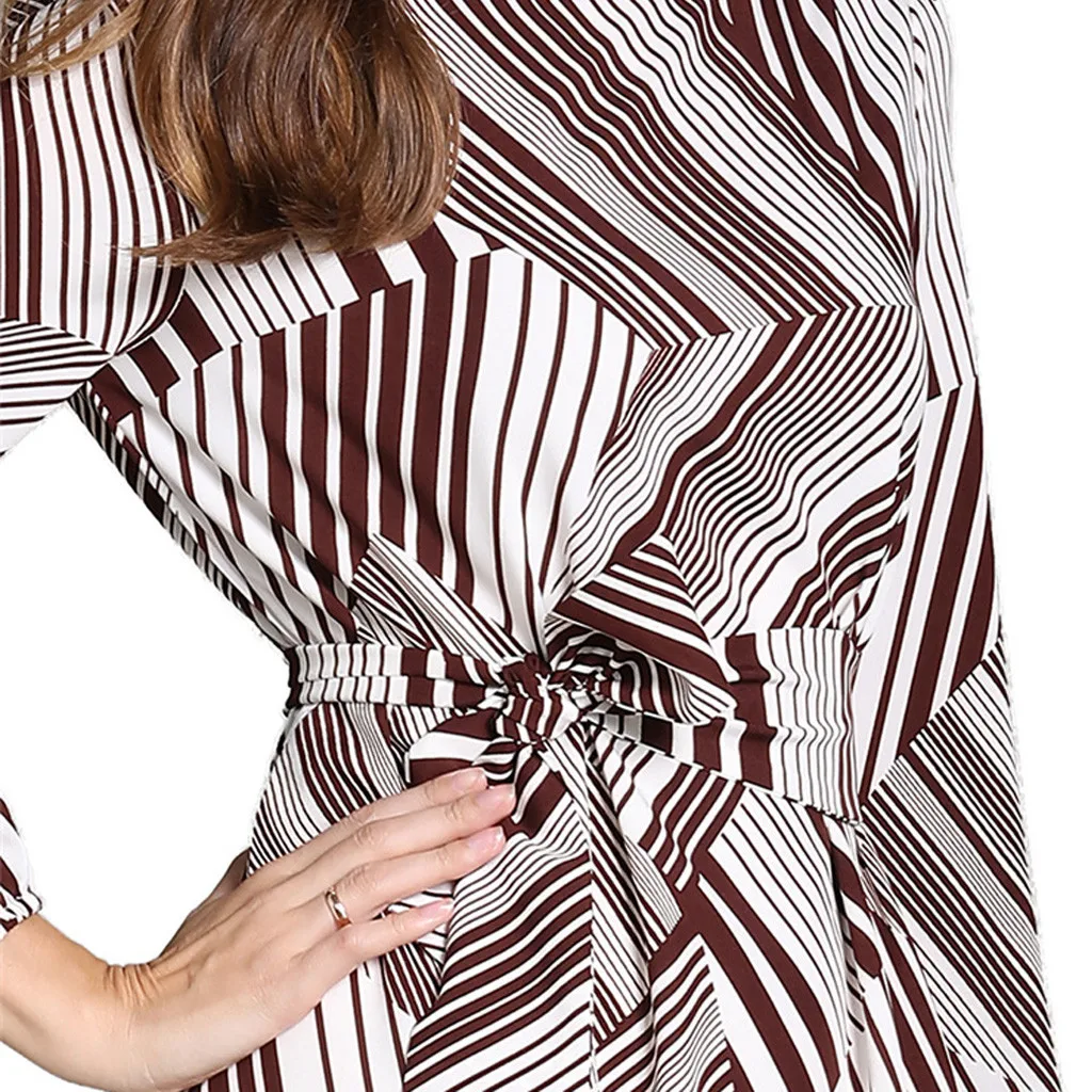 Длинное платье абайя повседневное мусульманское женское с О образным вырезом