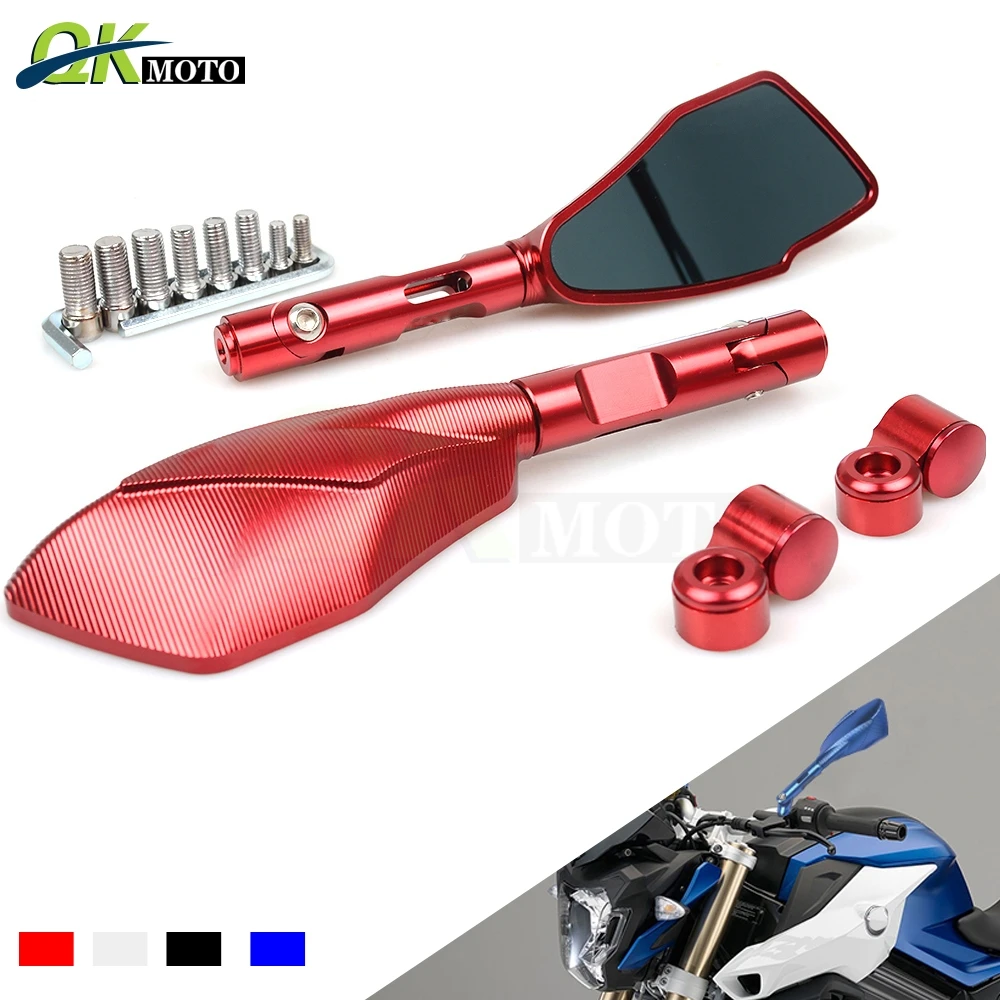 Мотоциклетные зеркала заднего вида боковое зеркало для Kawasaki Suzuki B King GSF1250 YAMAHA AEROX155