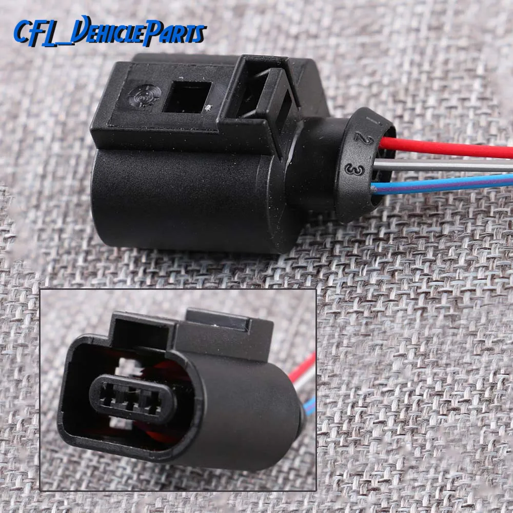 Camshaft Cam сенсор 3 контактный провод Разъем Жгут 1J0973703 3d097373 для VW Passat Golf Jetta Audi A3