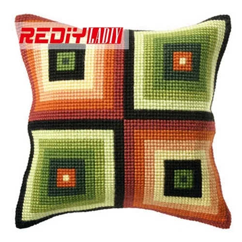 REDIY LADIY Cross подушка для игл Обложка Домашняя Декоративная Подушка Чехол модные массивные наборы крестиков Красная любовь диван подушка подушки - Цвет: CX0200