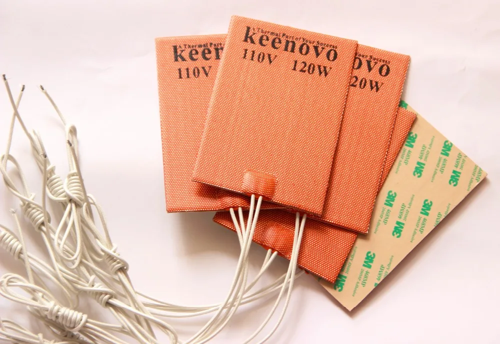 150 * 100mm120W @ 110 В Keenovo универсальный гибкая силиконовая Нагреватель мат облицовка