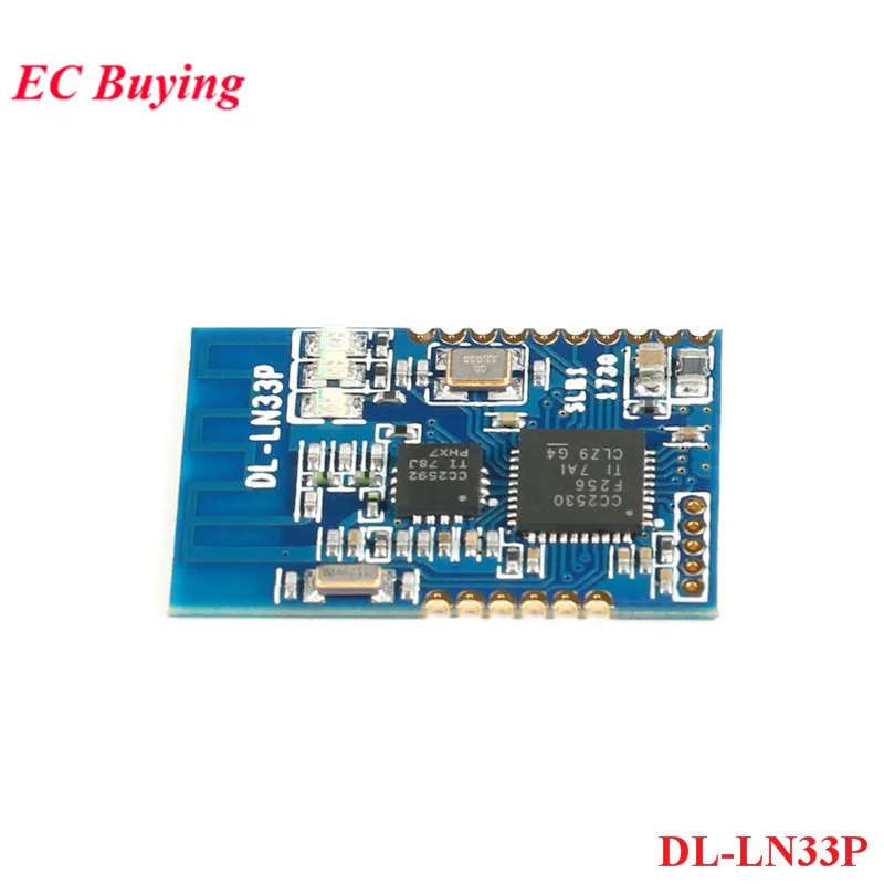 2 4G Zigbee сетчатый беспроводной модуль DL LN33P сетевой Модуль UART последовательного