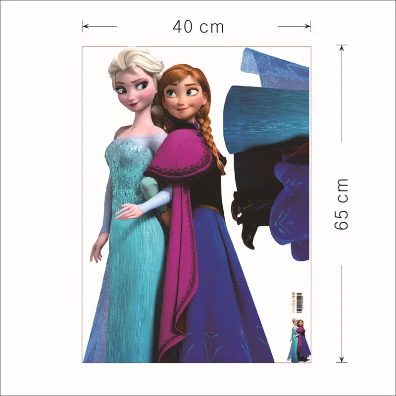 Наклейка Disney Ice для романтики Aisha фоновое украшение детской комнаты детского сада
