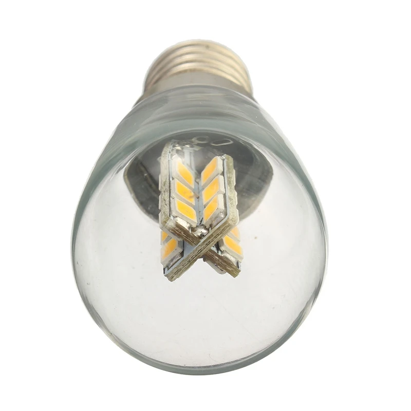 Высокая яркость 3014 SMD 24 светодиодный s светодиодный лампа E14 3 Вт Чистое Белое теплое белое светодиодное освещение Лампа 220V для холодильника швейная машина