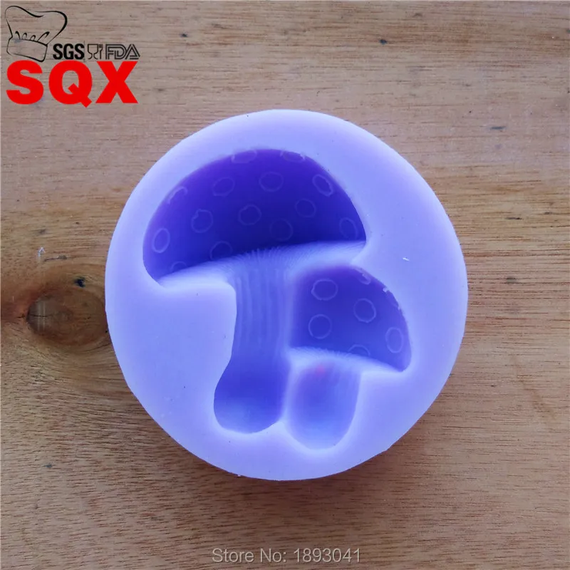 Силиконовая форма в форме гриба для шоколадного фондана инструмент украшения