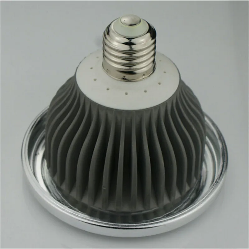 Новинка 2017 года LED AR111 Spotlight Dimmable15w GU10/E27/G53 лампочки с бликов дизайн AC85 265V/DC12V 100 Вт