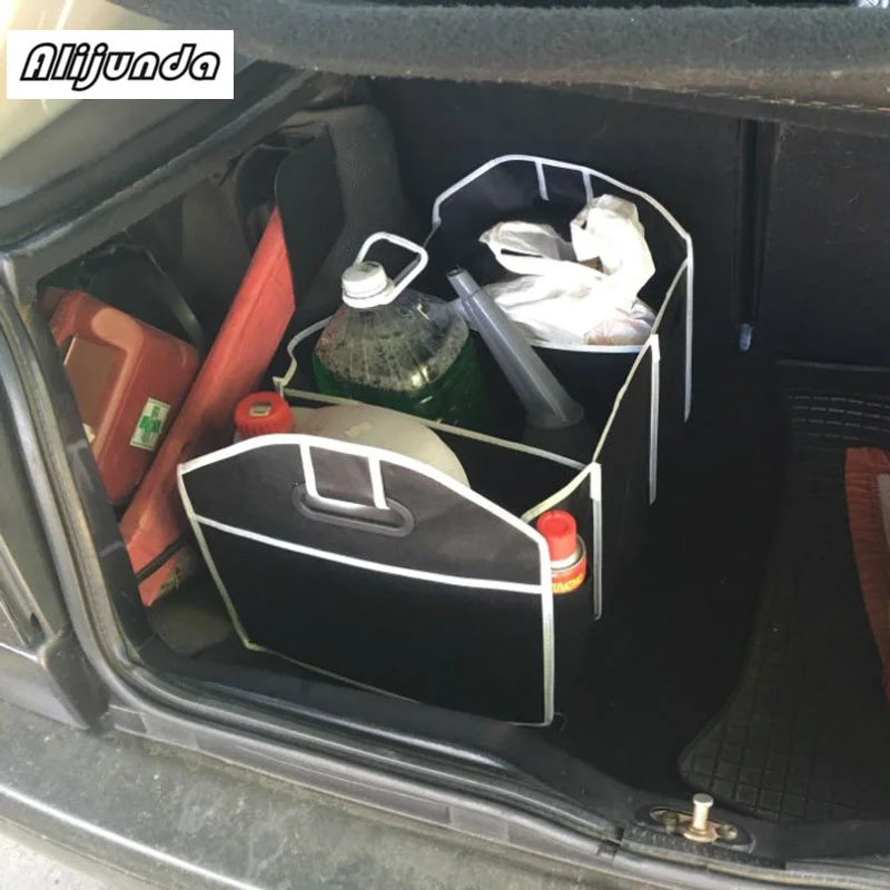 Автомобильный ящик для хранения багажника в форме автомобиля складная коробка