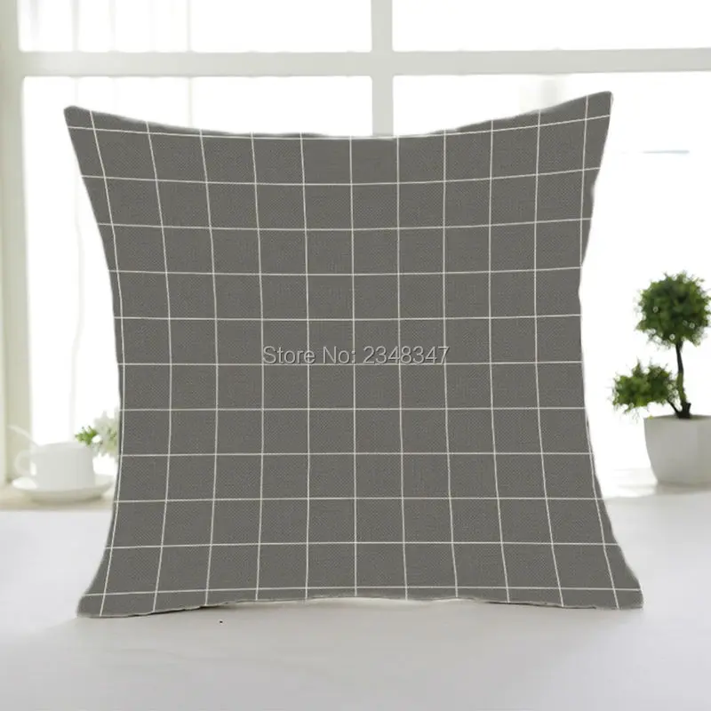 Модная накидка в горошек декоративная льняная подушка для сиденья автомобиль