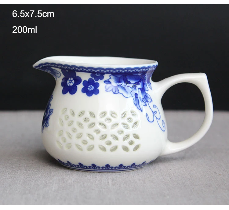 Китай (материк) уникальный ажурный Gongfu Чай чашки Dehua керамика чашка ручной