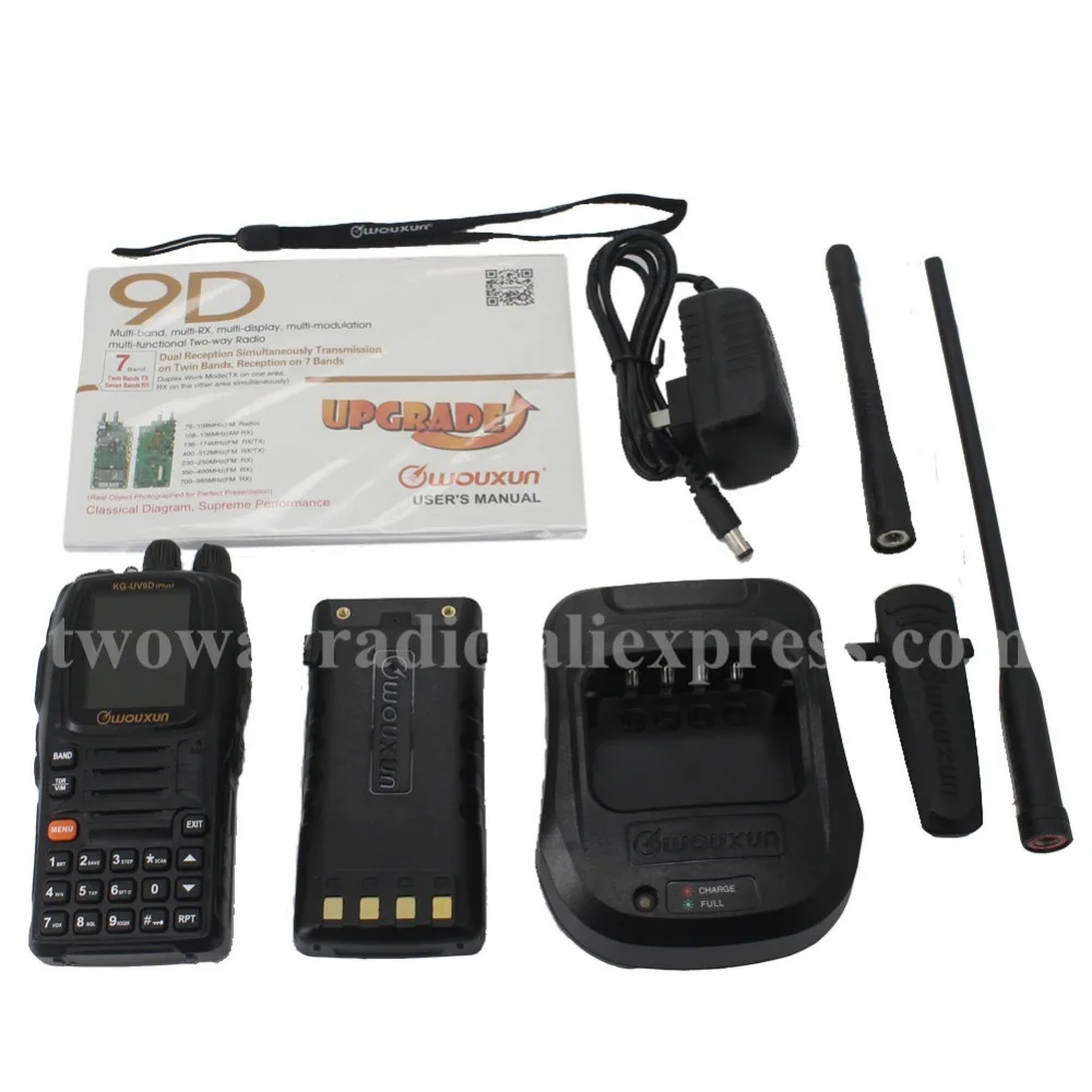 Wouxun KG-UV9D PLUS standard edition new portable two way radio repeater air band receive | Мобильные телефоны и