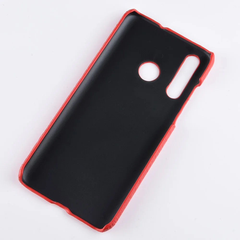 Новинка чехол для Huawei nova 4 nova4 PC + Жесткая задняя крышка из искусственной кожи в