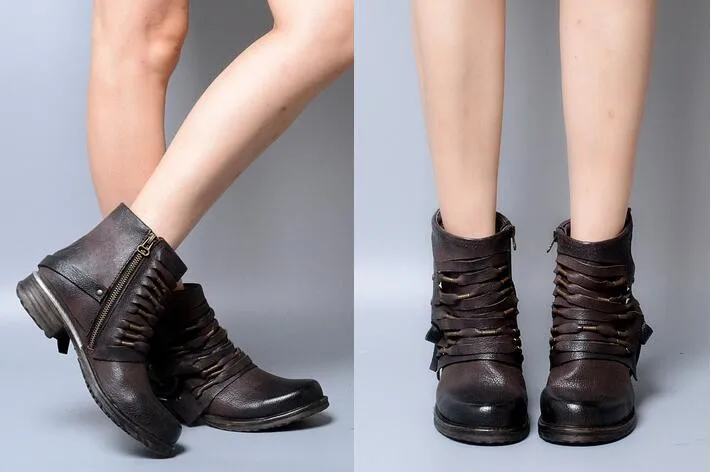 Zobairou/Лидер продаж; chaussure femme; женские резиновые сапоги в байкерском стиле; ботильоны в стиле панк; женские байкерские кожаные ковбойские сапоги; чулки