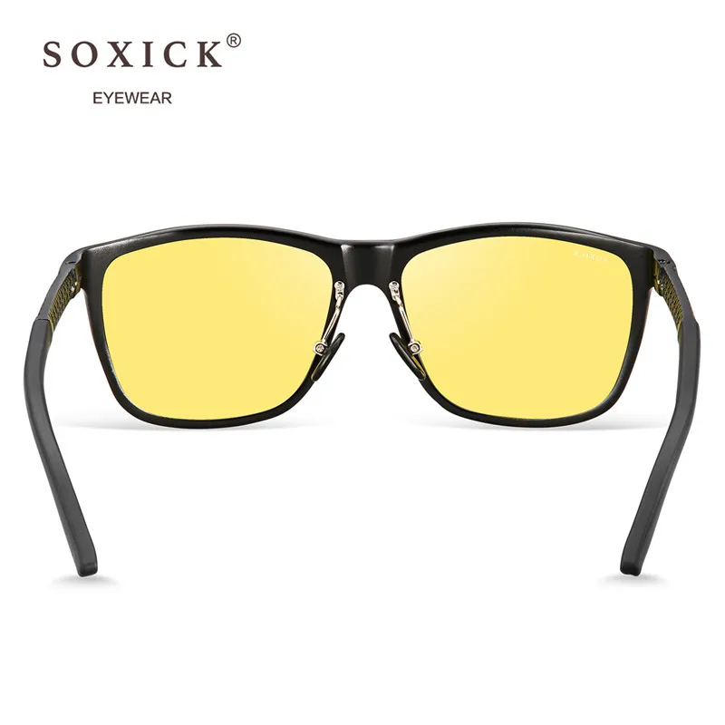 Soxick, очки ночного видения, поляризационные, женские, солнцезащитные очки, модные, унисекс, защита от солнца, УФ-защита, классические, антибликовые, для вождения автомобиля