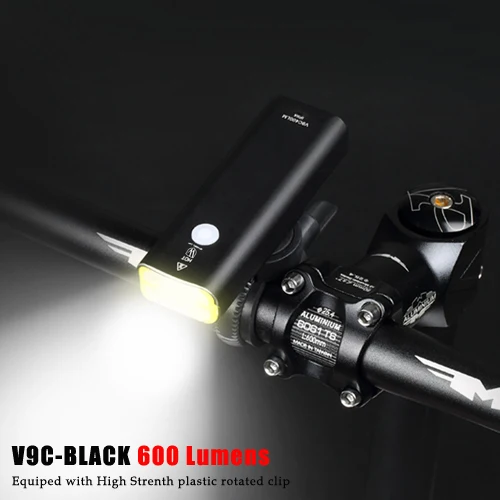 600 lumen Ночной Велоспорт ridingbike свет велосипед светодиод на велосипед передний руль велосипеда свет USB Велосипедный свет велосипед лампа фонарик для велосипеда - Цвет: 600 lumen