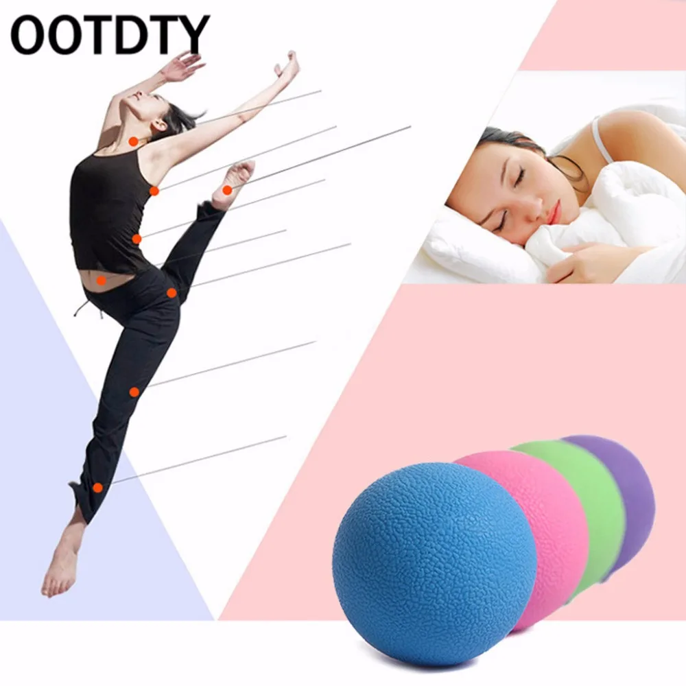 OOTDTY Лакросс шары для йоги подвижность ТРИГГЕРНАЯ точка релиз тела Ball P101|yoga ball|ball
