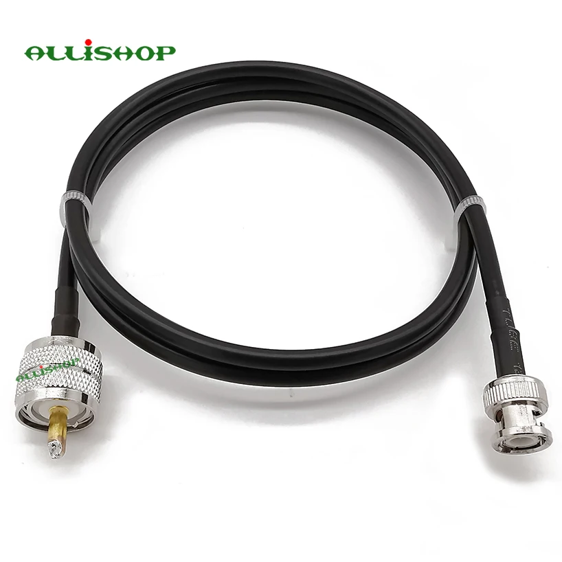 LMR 195 BNC Male к UHF SO 239 PL259 двухсторонняя радиоантенна Jack Plug RF Pigtail Cable