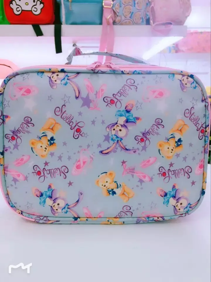 Мультфильм моя мелодия Cinnamoroll pompomprin Anpanman stellamou косметичка для девочек милый подарок 24 см* 18 см* 9 см - Цвет: StellaLou