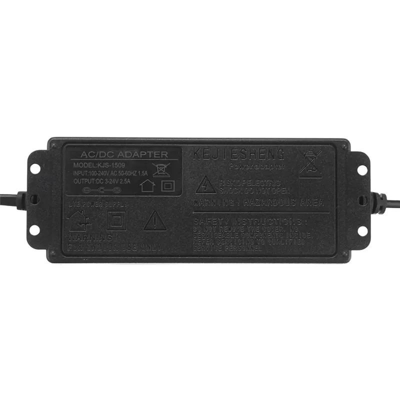 KJS-1509 3-24 В 2.5A адаптер питания Регулируемый адаптер напряжения светодиодный дисплей Импульсный источник питания штепсельная вилка США/штепсельная вилка ЕС