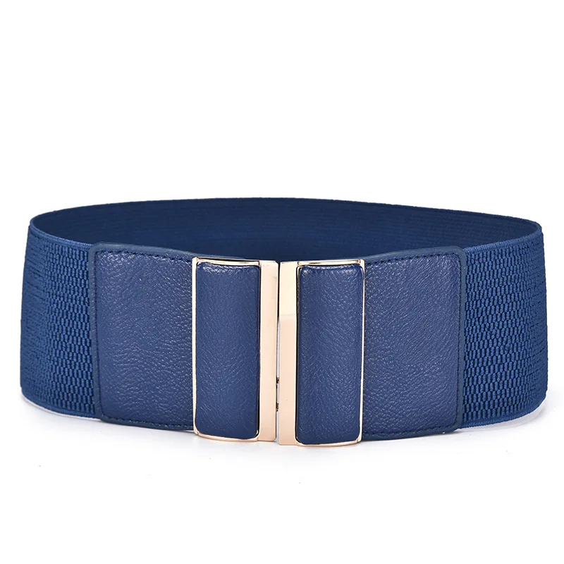 ORINERY 2018 New Designer Belts for Women Fashion Solid Elastic PU Leather Belt Wide Jeans Dress Accessories | Аксессуары для