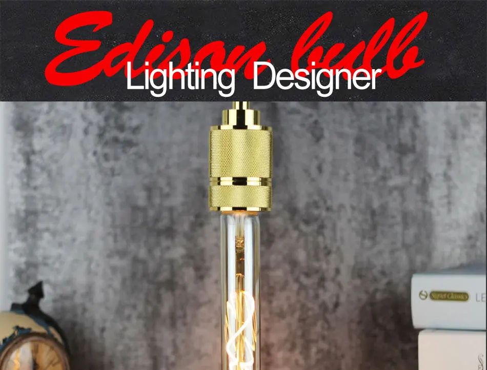 T28 T300mm T9 лампа Edison лампа E27 бар светодиодные лампы с регулируемой яркостью спираль праздничный светильник 220V 4 Вт Новинка Светодиодная лампа накаливания рождественские украшения