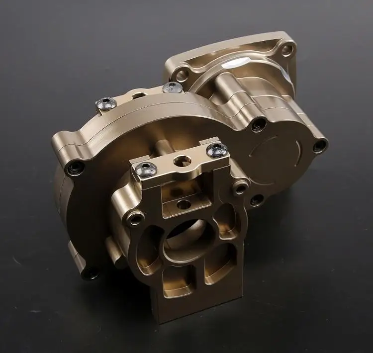 CNC сплав Центр diff коробка передач корпус дифференциала ДЛЯ 1/5 losi 5ive-T Rovan LT KM X2