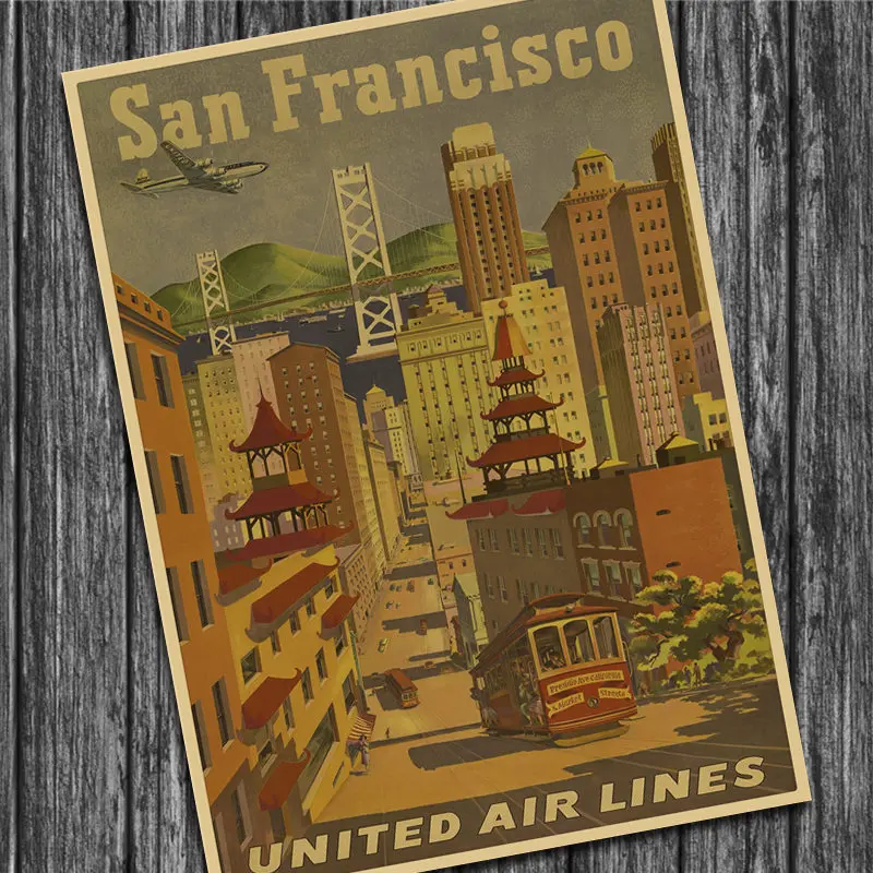 Лидер продаж Америка Географические карты Винтаж Ретро плакат крафт Бумага