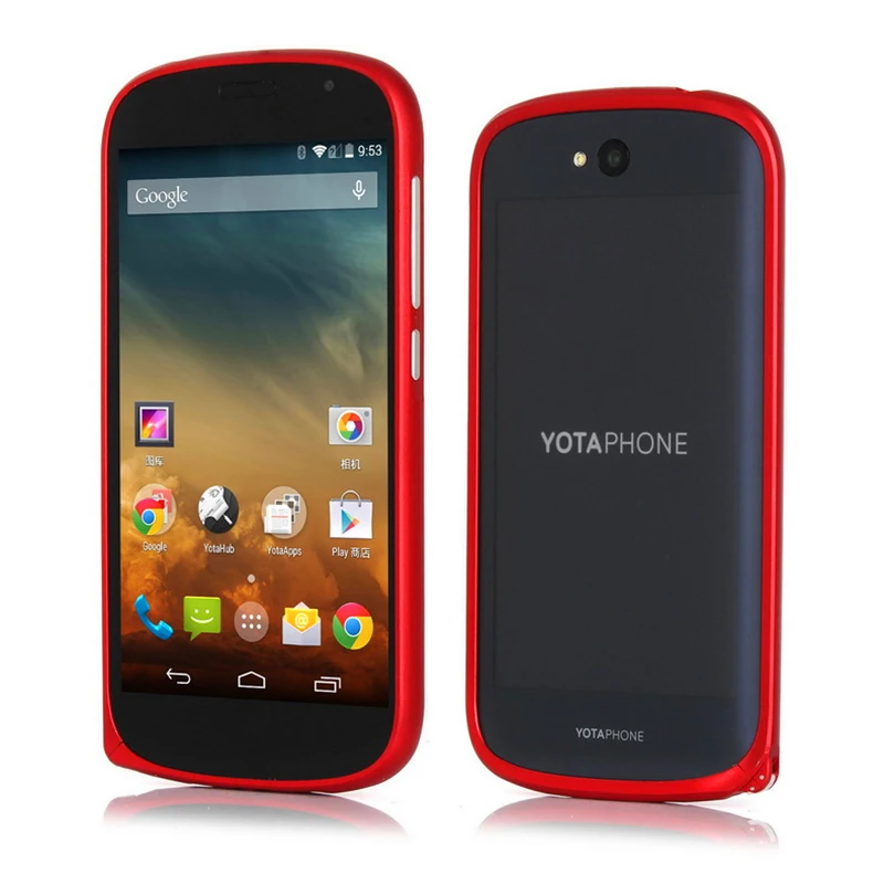 Yotaphone2 бампер чехол Ультратонкий металлический каркас для Yotaphone 2 Yota Phone 2nd Gen