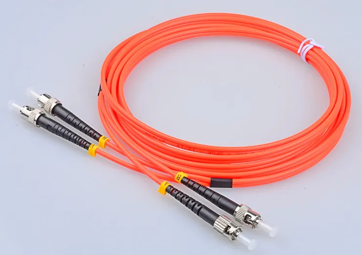 

5 Meter ST-ST Fiber Optic Cable MultiMode Duplex Patch Cord OM1 62.5/125