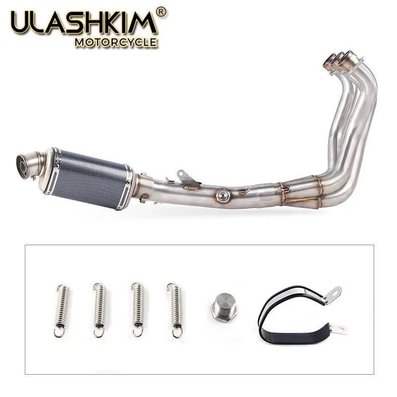 same photo Полная система скольжения на yamaha FZ09 MT09 MT-09 FZ-09- не для Tracer мотоцикл выхлопной - Цвет: same photo