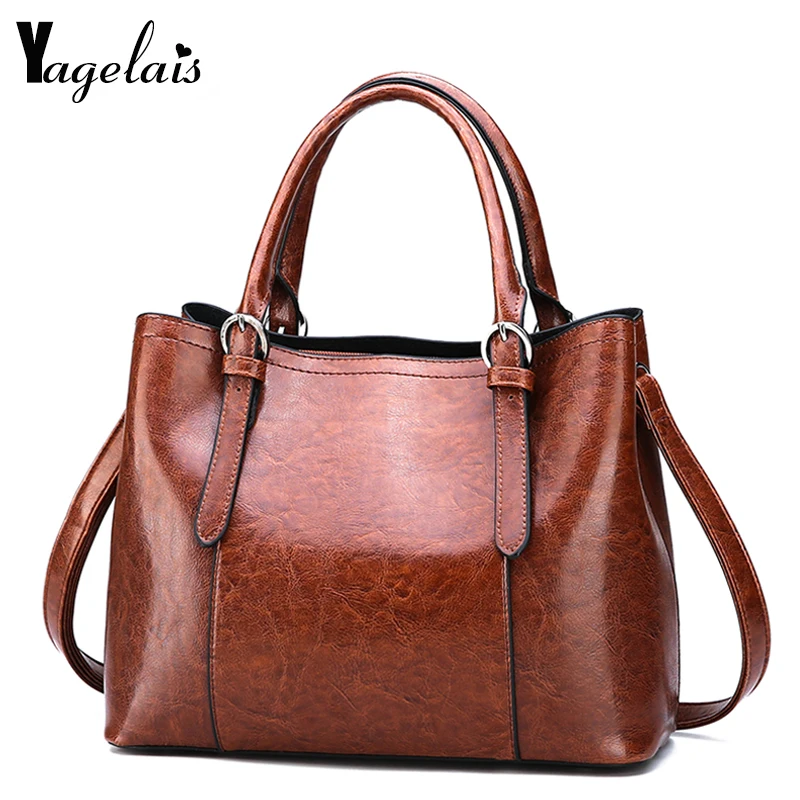 

2022 Handbags Women's Bag Shoulder Female High Quality Leather Messenger Bag Top-handle Crossbody Ladies Simple Style For Women