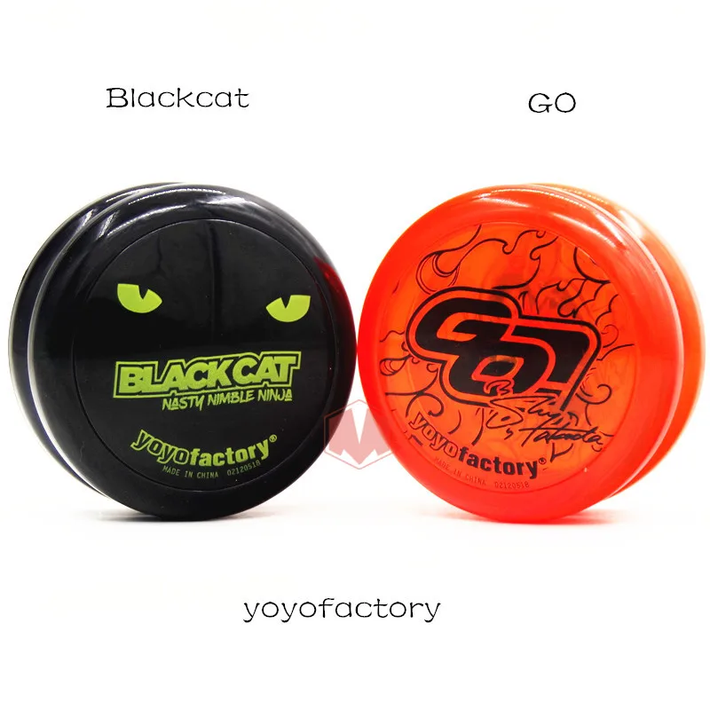 YYF Blackcat Go 2A YOYO live sleep yoyo для начинающих Практика yoyo 10 струн в подарок