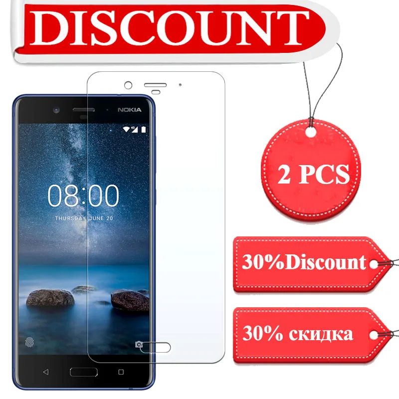 Защитное стекло для Nokia 8 6 5 3 2 Защита экрана Tremp закаленное Noka Nokia2 Nokia3 Nokia5 Nokia6 Noka8 Cam