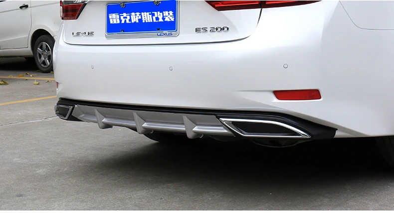 Lsrtw2017 abs спортивный автомобиль заднего бампера для lexus es250 es200 es300h 2012 2013 xv60