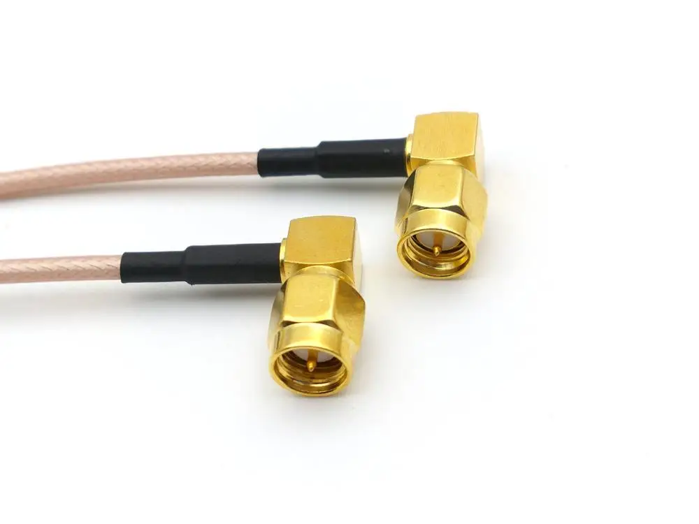 20 шт. SMA штекер под прямым углом к Штекер кабель RG316 50 см|angle|angle plugangled cables |
